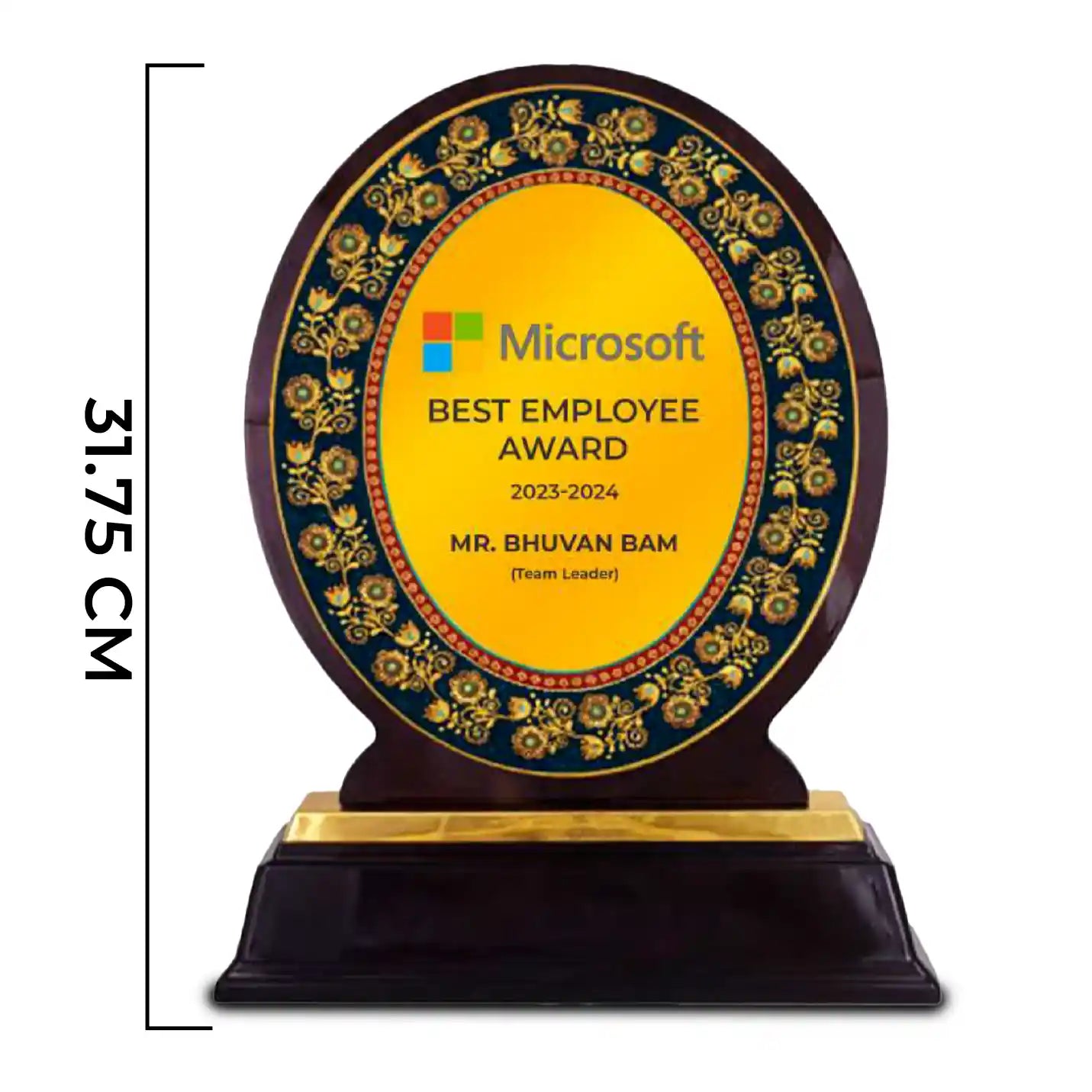 Top-tier Premium Victory Oval Trophy